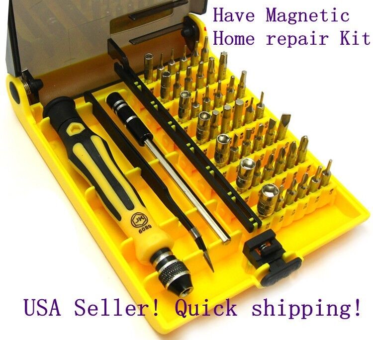 45 in 1 Magnetic Screwdriver Tweezer Repair Tool Set JK 6089-A for phone Tablet