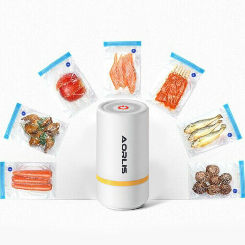 Mini Portable Rechargeable Electric Vacuum Pump with 3 Food Bags