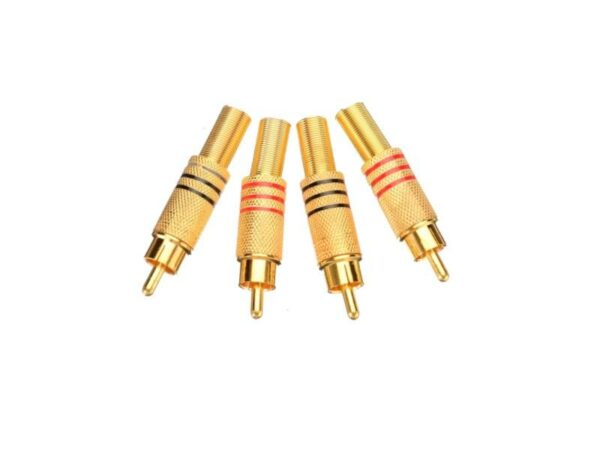 10 Packs Of RCA Connector M Jack for Welding