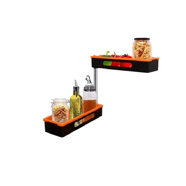 XF0878 Two Tier 180° Rotating Rack/Shelf