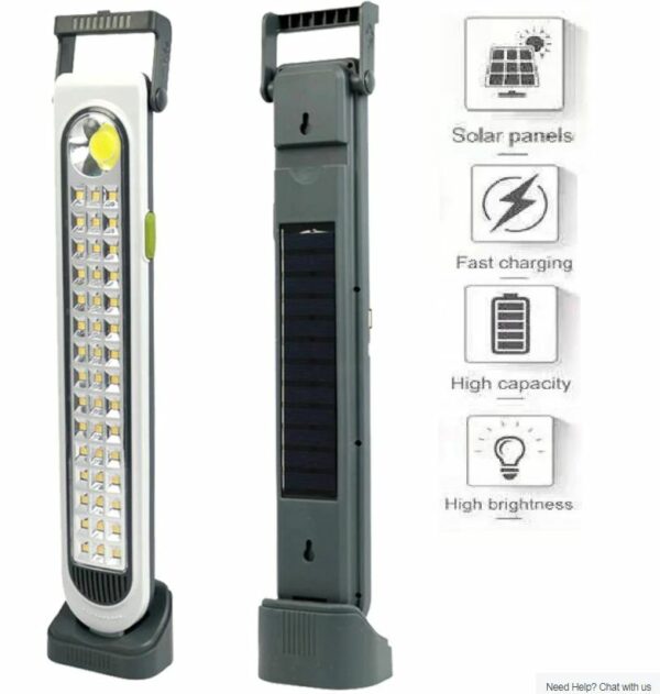 Aerbes AB-TA219 Rechargeable Solar Powered Emergency Light With 5 Modes