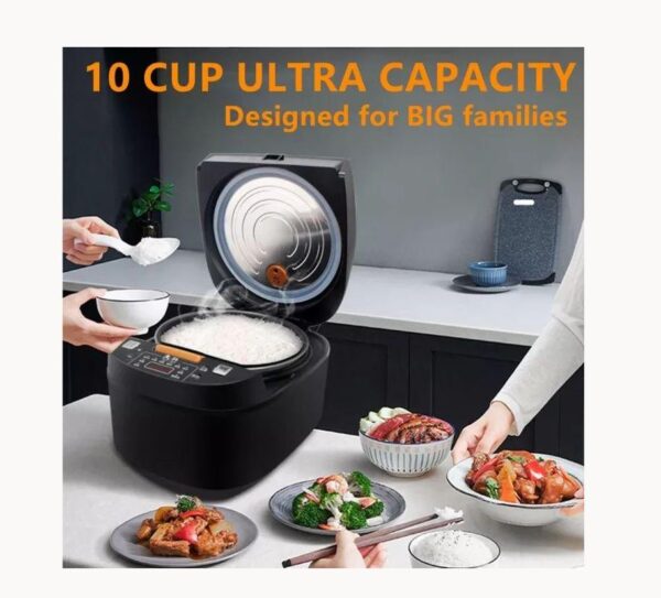 Silver PT-168 Crest 220V Rice Cooker 900W