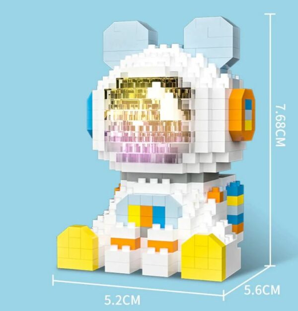 6011 Andy 520PCS Space Blocks With LED Light