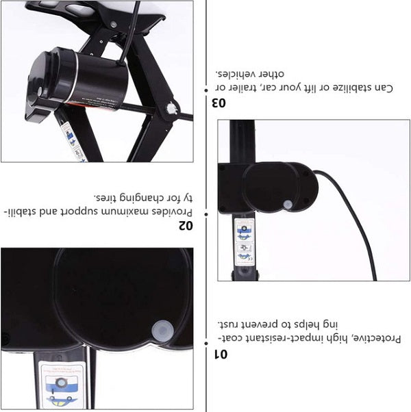 JG000312 Electric Fast Car Jack 12V Lighter Power Supply 100W