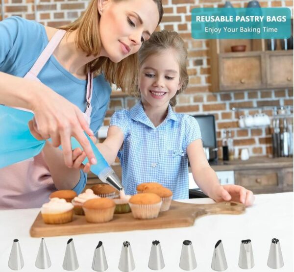 63 Piece Cake Decorator Tools