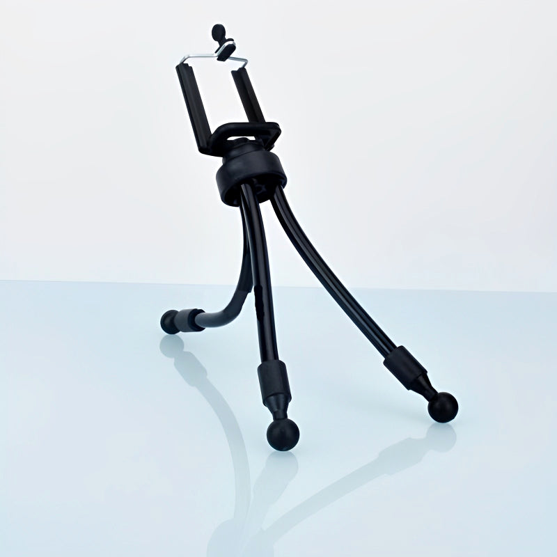 Mini Portable Flexible Universal Tripod With Clip Mount Holder For Mobile Phones
