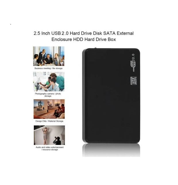 SE-L100 USB2.0 External Hard Drive Enclosure Case 2.5Inch