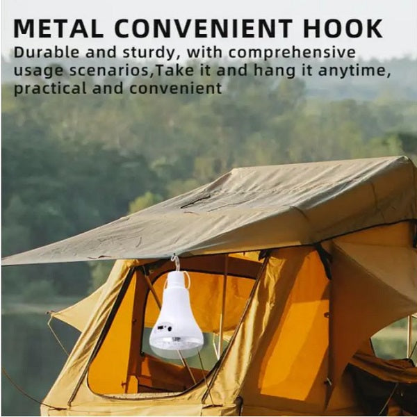 Oroku Power OP-020 Solar Powered 10W Hanging Bulb 1800mah Battery