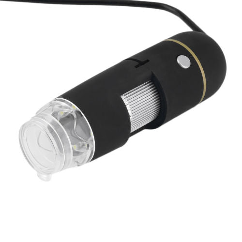 500X 8 LED USB Digital Microscope Endoscope Zoom Camera Magnifier + Stand