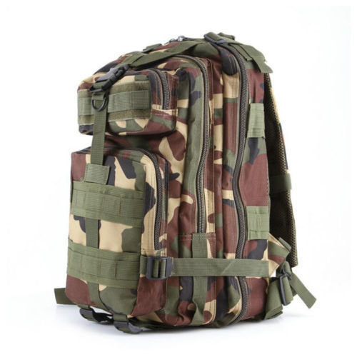 Backpack Military Tactical Sport Rucksack Outdoor Travel Camping
