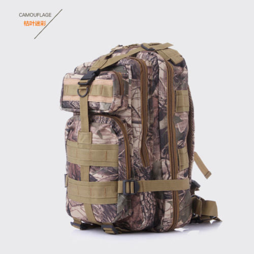 Backpack Military Tactical Sport Rucksack Outdoor Travel Camping