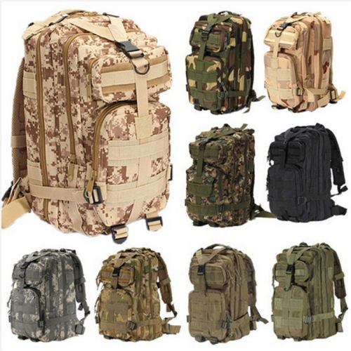 Backpack Military Tactical Sport Rucksack Outdoor Travel Camping