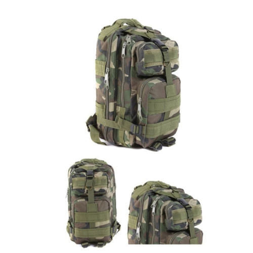 Backpack Military Tactical Sport Rucksack Outdoor Travel Camping