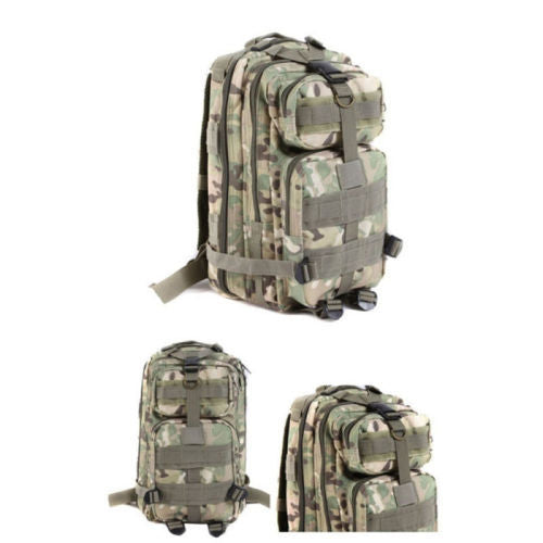 Backpack Military Tactical Sport Rucksack Outdoor Travel Camping