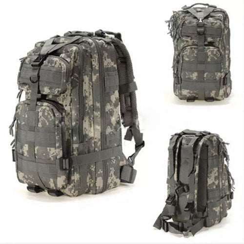 Backpack Military Tactical Sport Rucksack Outdoor Travel Camping