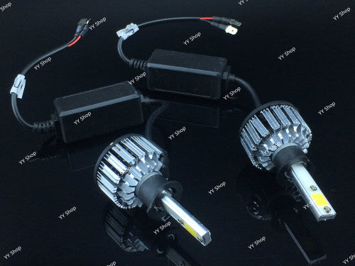 H3 LED Car Headlights 2PCS
