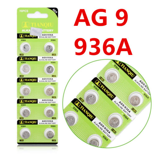 AG9 936A 1.55V Alkaline Battery 10pcs