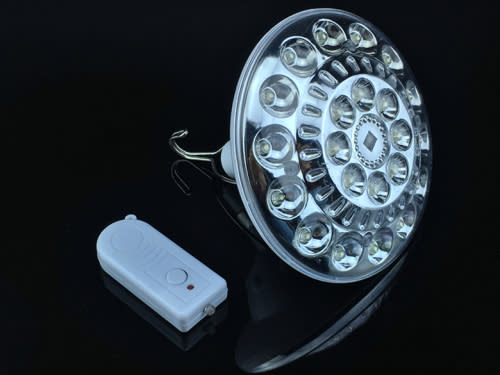 Flying Disk Type Charged Remote-control Emergency Lamp