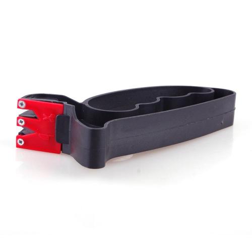2 in 1 Super Sharp Knife & Scissors Sharpener Tool Blade Hand Protection Guard