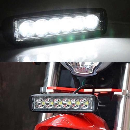 4D 18W LED Bright Light Work Bar Driving Fog Offroad SUV Car Boat Lamp