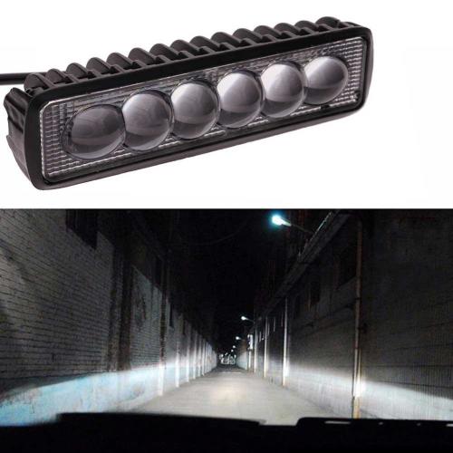 4D 18W LED Bright Light Work Bar Driving Fog Offroad SUV Car Boat Lamp