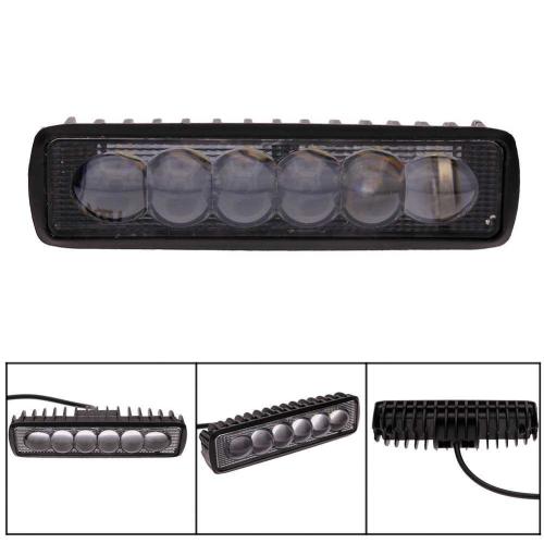 4D 18W LED Bright Light Work Bar Driving Fog Offroad SUV Car Boat Lamp