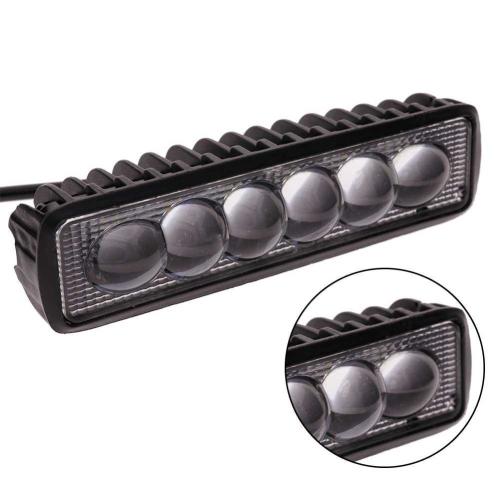 4D 18W LED Bright Light Work Bar Driving Fog Offroad SUV Car Boat Lamp