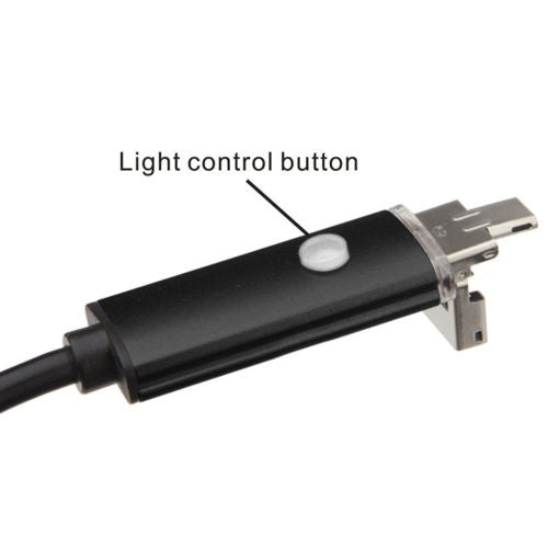 USB Wire Endoscope Camera 6 LED 5.5mm Waterproof For Android