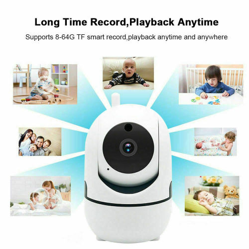 Wireless WIFI IR Cut Security IP Camera Night Vision Intelligent With Auto Tracking