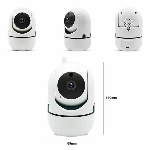 Wireless WIFI IR Cut Security IP Camera Night Vision Intelligent With Auto Tracking