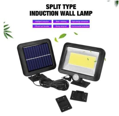 Solar Light Motion Sensor Waterproof Outdoor Path Night Lighting Lamp COB 100LED