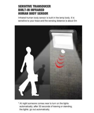 Solar Light Motion Sensor Waterproof Outdoor Path Night Lighting Lamp COB 100LED