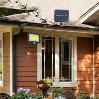 Solar Light Motion Sensor Waterproof Outdoor Path Night Lighting Lamp COB 100LED