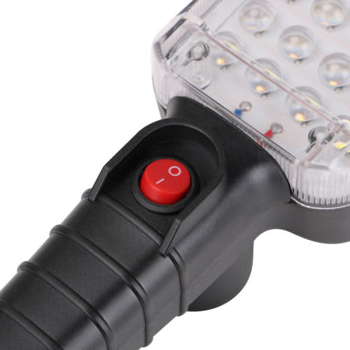 34LED Magnetic Rechargeable Work Light Inspection Lamp Torch Hook Flashlight