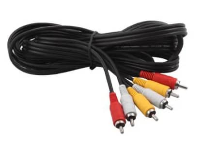 10M 3 RCA to 3 RCA Cable Audio Video Cable