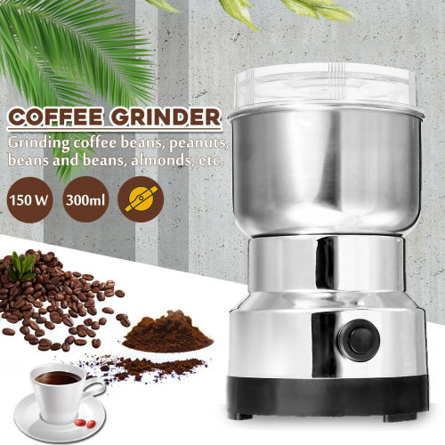 150W Electric Coffee Grinder Spice Nut Bean Grinding Mill Home Blender