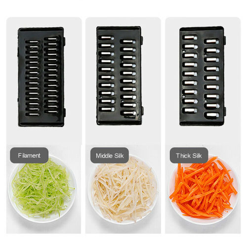 9 In 1 Multifunction Magic Rotate Vegetable Fruit Cutter Grater w/Washing Basket
