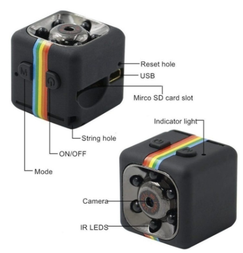 Multi-Functional Anti Theft Mini Spy Camera