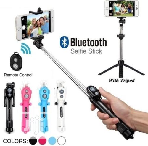 4 In 1 Multifunctional Selfie Stick Bluetooth Tripod Monopod Remote Shutter Extendable