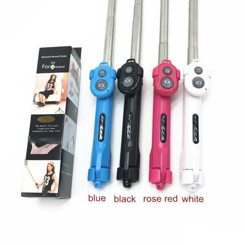 4 In 1 Multifunctional Selfie Stick Bluetooth Tripod Monopod Remote Shutter Extendable