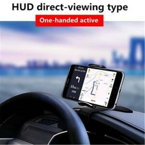 Mobile Phone Holder Dashboard Clamp GPS Mount Universal 360 In-Car Dash Non-Slip