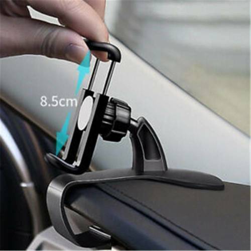 Mobile Phone Holder Dashboard Clamp GPS Mount Universal 360 In-Car Dash Non-Slip