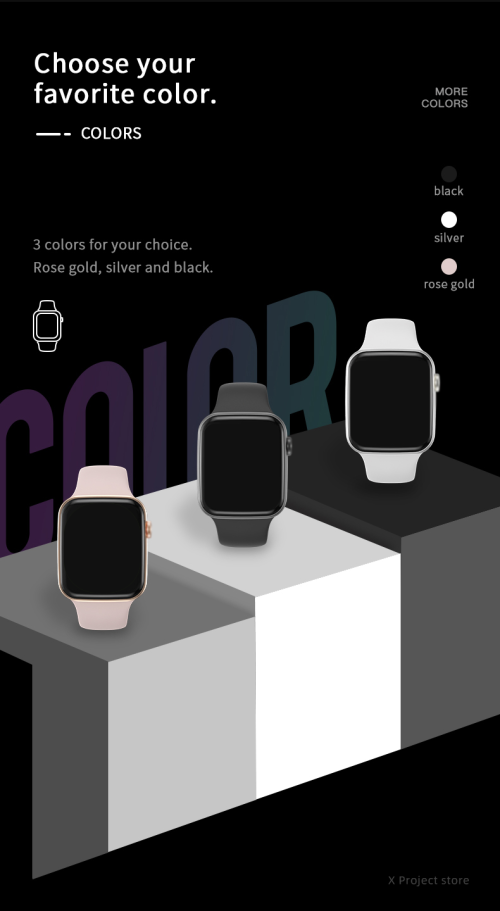C500 Sports Smart Watch Support Bluetooth SIM Card Calling