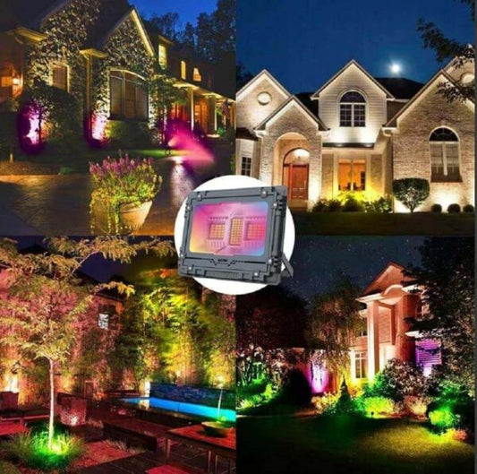 MJ-AW60 Solar Powered Floodlight RGB 60W