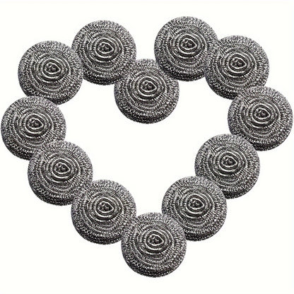 Durable stainless steel scrubber