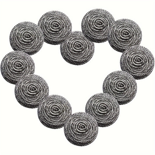 Durable stainless steel scrubber