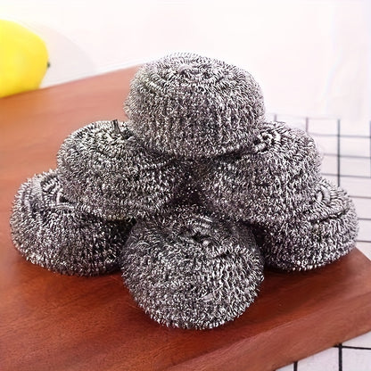Durable stainless steel scrubber