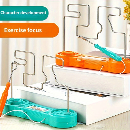 3D Line Maze Puzzle with Electric Shock Pen