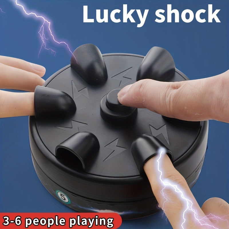 Mini electric shock roulette toy six-hole lie detector toy does not require batteries for multiple people to play Halloween/Thanksgiving/Christmas gifts