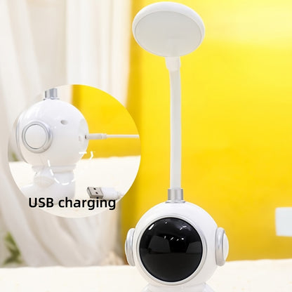Creative Astronaut Desktop Learning Lamp, Room Decoration Led Table Lamp, Reading Lamp Ornaments